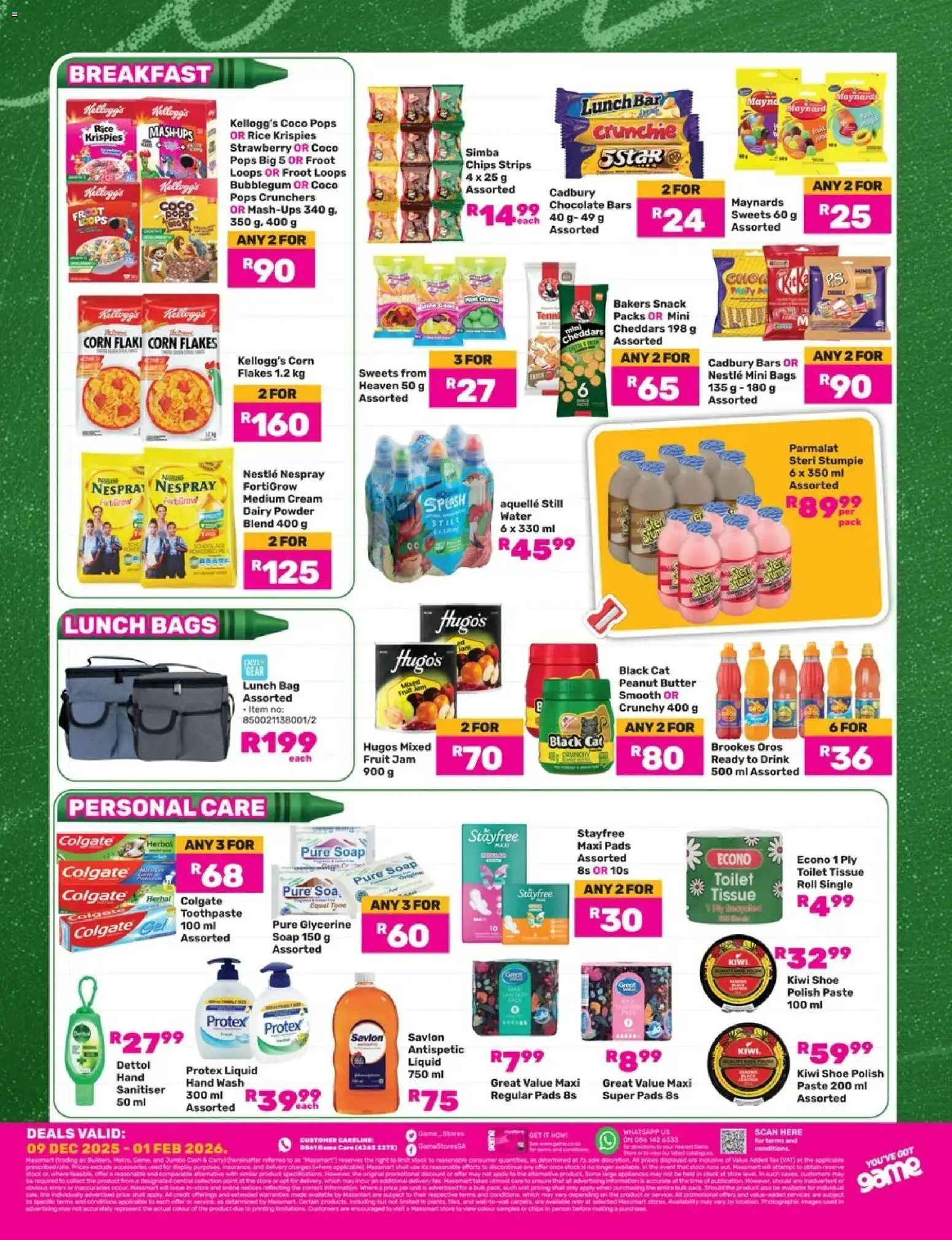 New Game catalogue – valid from 09.12.2025 | Page: 20 | Products: Sweets, Butter, Peanut butter, Stock