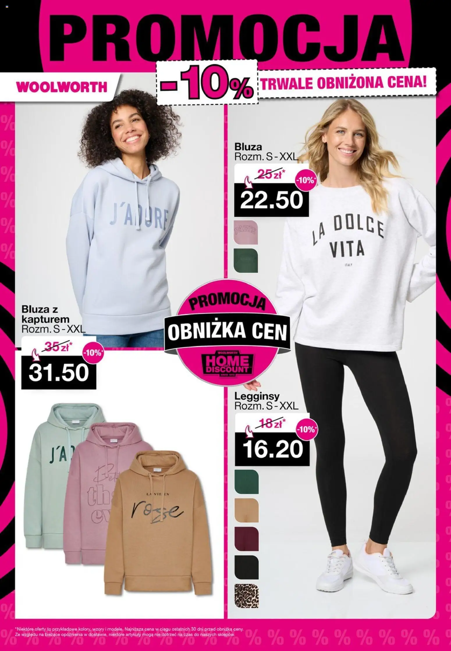 Woolworth Gazetka od 31.10.2025 | Strona: 19 | Produkty: Bluza z kapturem, Legginsy