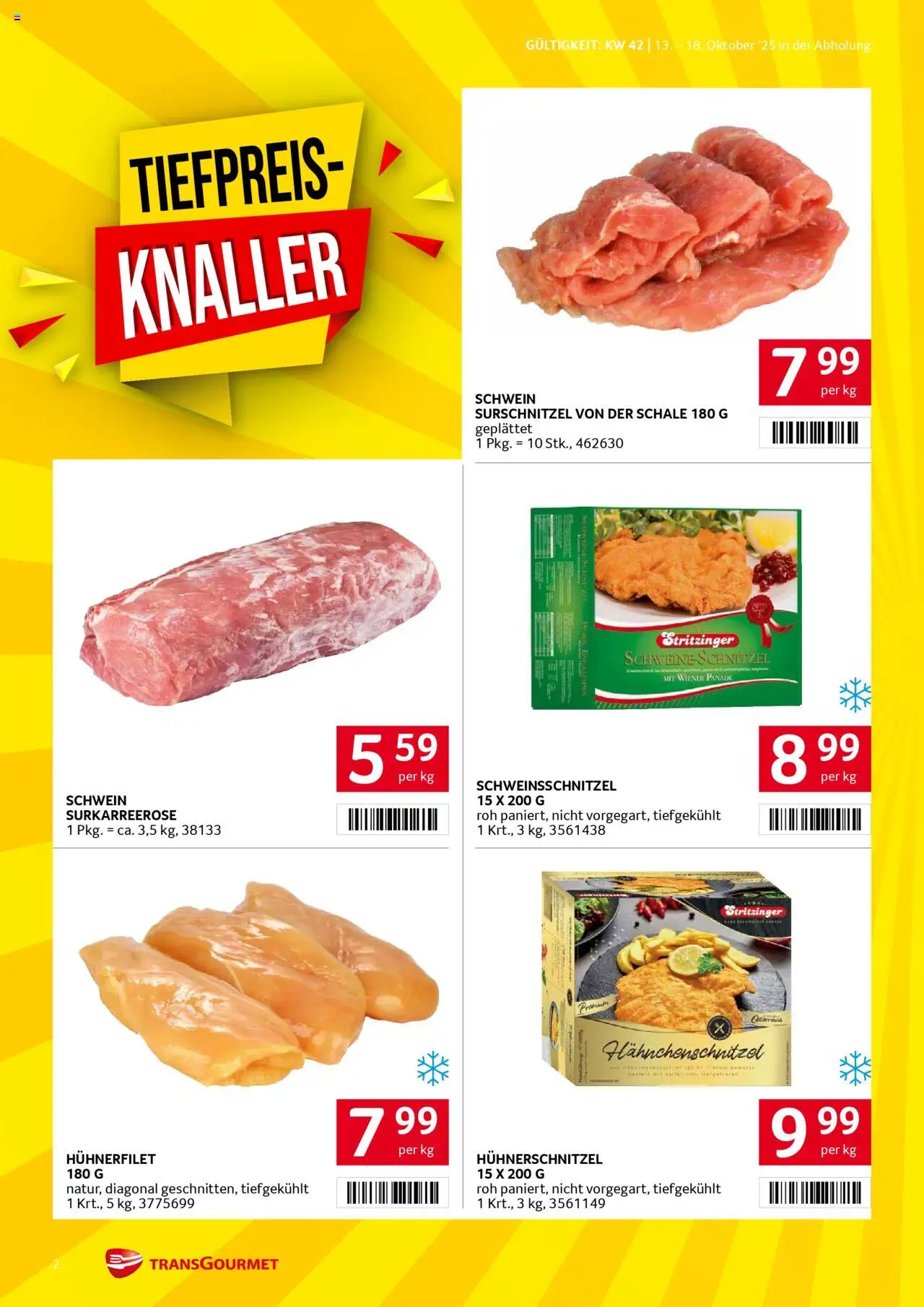 Transgourmet Flugblatt gültig ab 13.10.2025 | Seite: 2