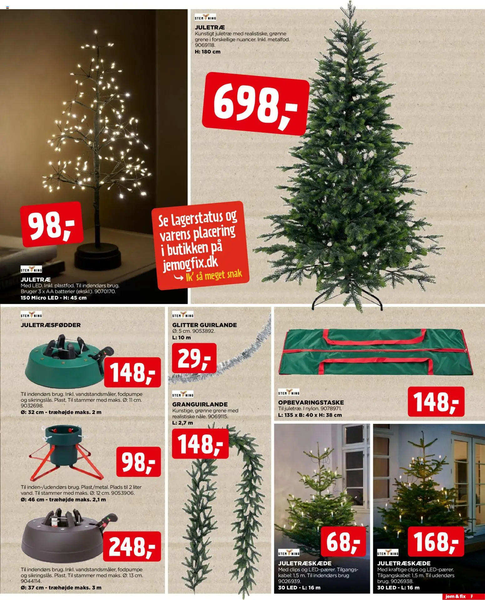 Jem & fix tilbudsavis – gyldig fra 23.11.2025 | Side: 7 | Produkter: Batterier, Kabel
