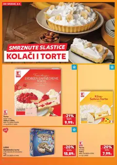 Kaufland Stvarni Katalog - Pregled kataloga iz trgovine Kaufland, vrijedi od 08.04.2026 | Stranica: 14 | Proizvodi: Ledo, Torta