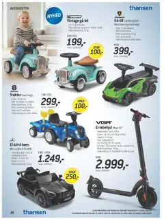 Thansen - Tilbudsavis gyldig fra 25.03.2026 | Side: 32 | Produkter: Batteri