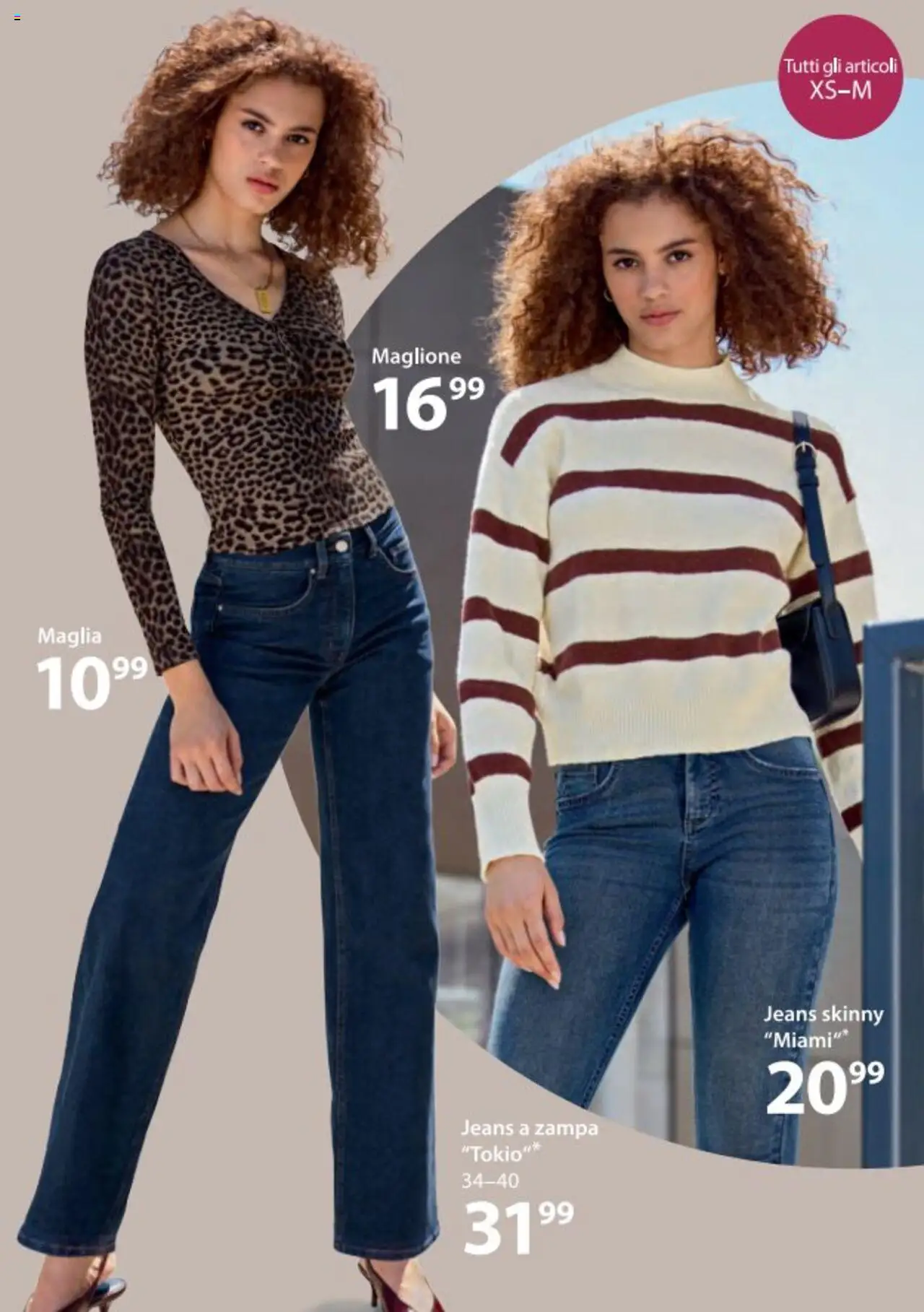 Volantino NKD del 25.08.2025 | Pagina: 4 | Prodotti: Maglione, Jeans