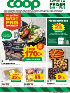 Coop - Alsterbro - Förhandsvisning av reklamblad från butik Coop aktuell från 08.09.2025