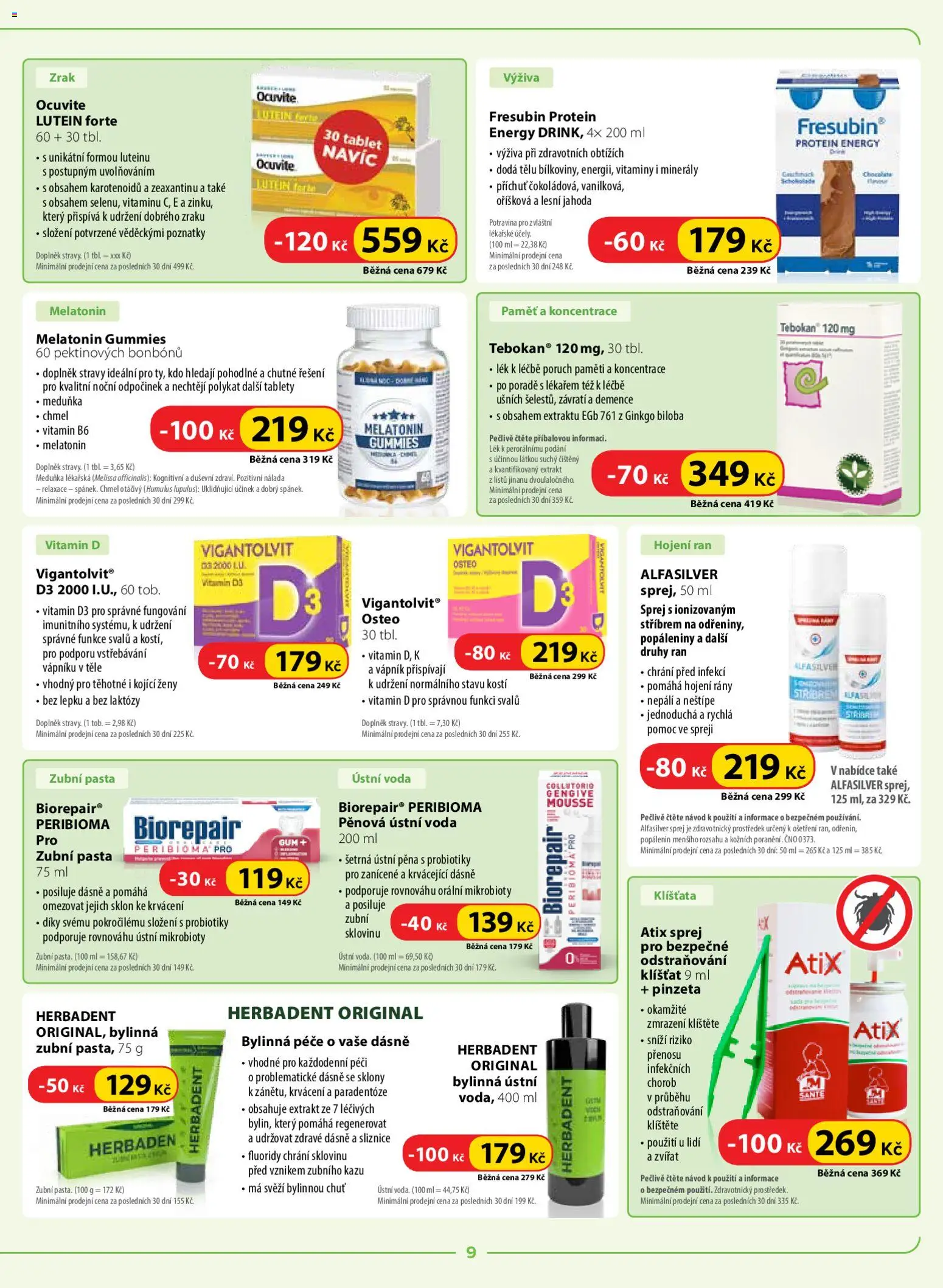 Dr. Max leták od 01.04.2026 | Strana: 9