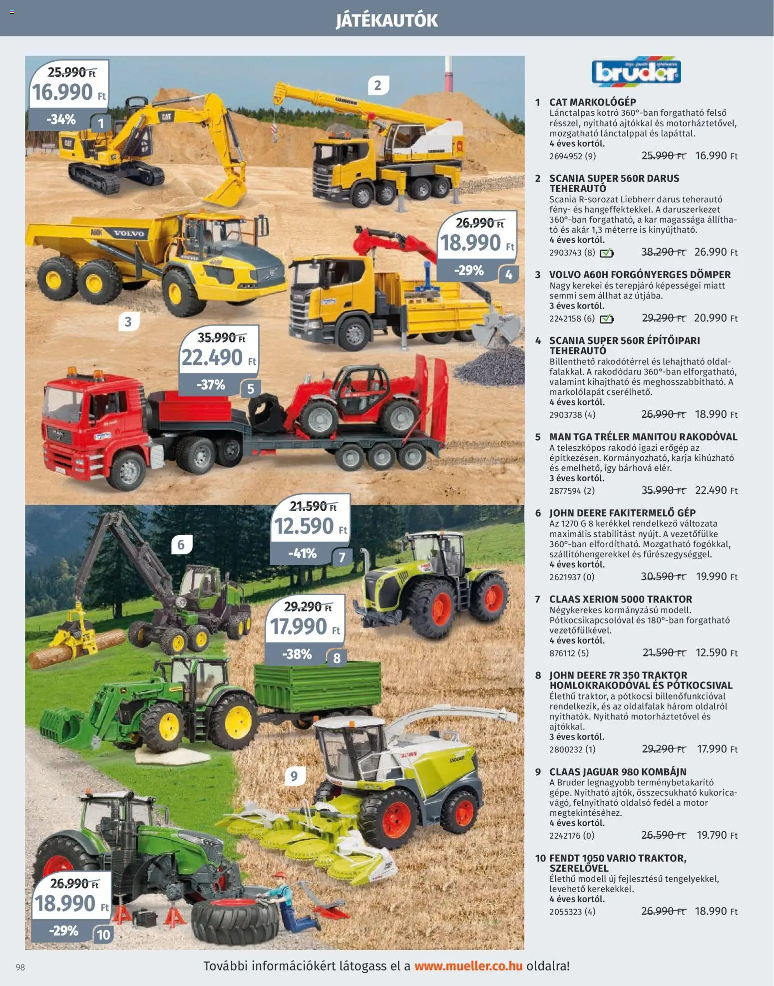 Müller akciós ujság - amely érvényes a következő dátumtól: 27.10.2025 | Oldal: 98