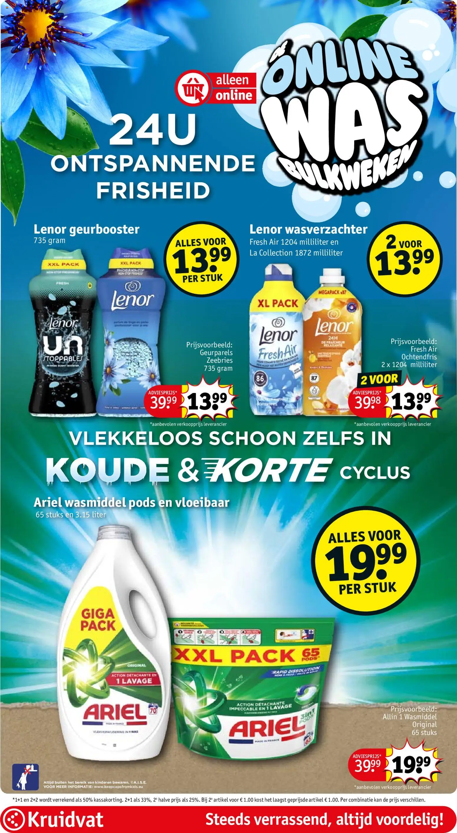 {H1} | Pagina: 101 | Producten: Wasmiddel, Wasverzachter, Kan, La