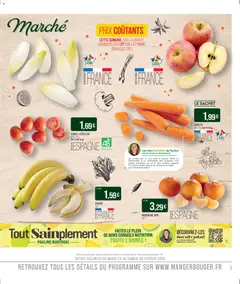 Match Supermarché - Prévisualisation de Match Supermarché catalogue valide à partir de 24.02.2026 | Page: 5 | Produits: Carottes, Banane, Tomate cerise, Carotte