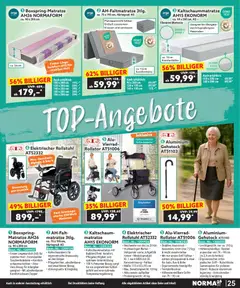 Norma Bestellmagazin Dezember 2025 ab 01.12.2025 gültig | Seite: 25 | Produkte: Matratze, Liege