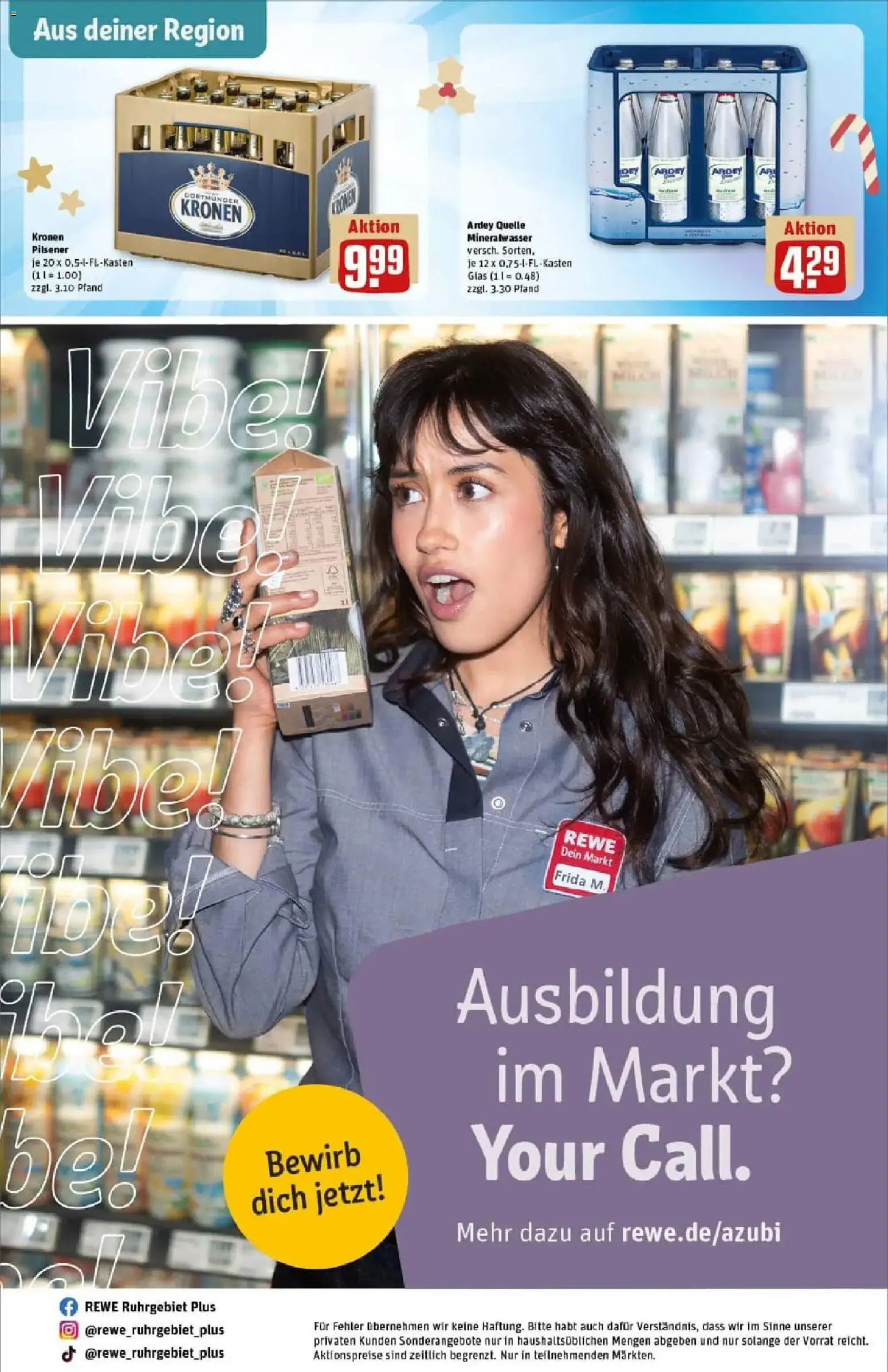 Rewe prospekt Bergkamen	 – gültig ab 07.12.2025 | Seite: 28 | Produkte: Mineralwasser