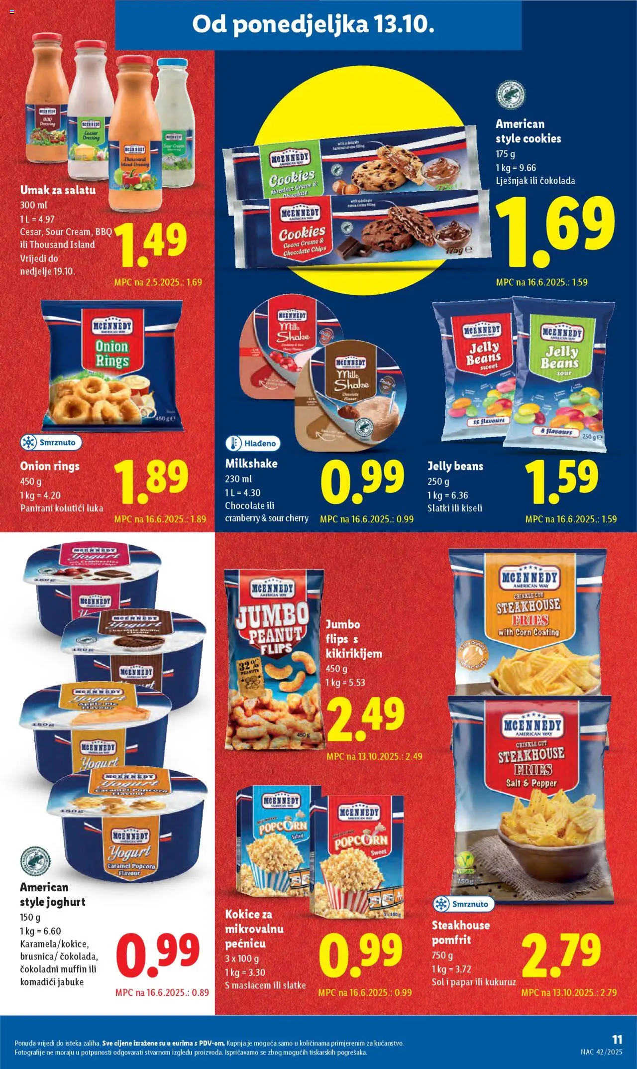 Lidl katalog | vrijedi od 13.10.2025 | Stranica: 11 | Proizvodi: Flips, Jabuke, Pomfrit, Sol