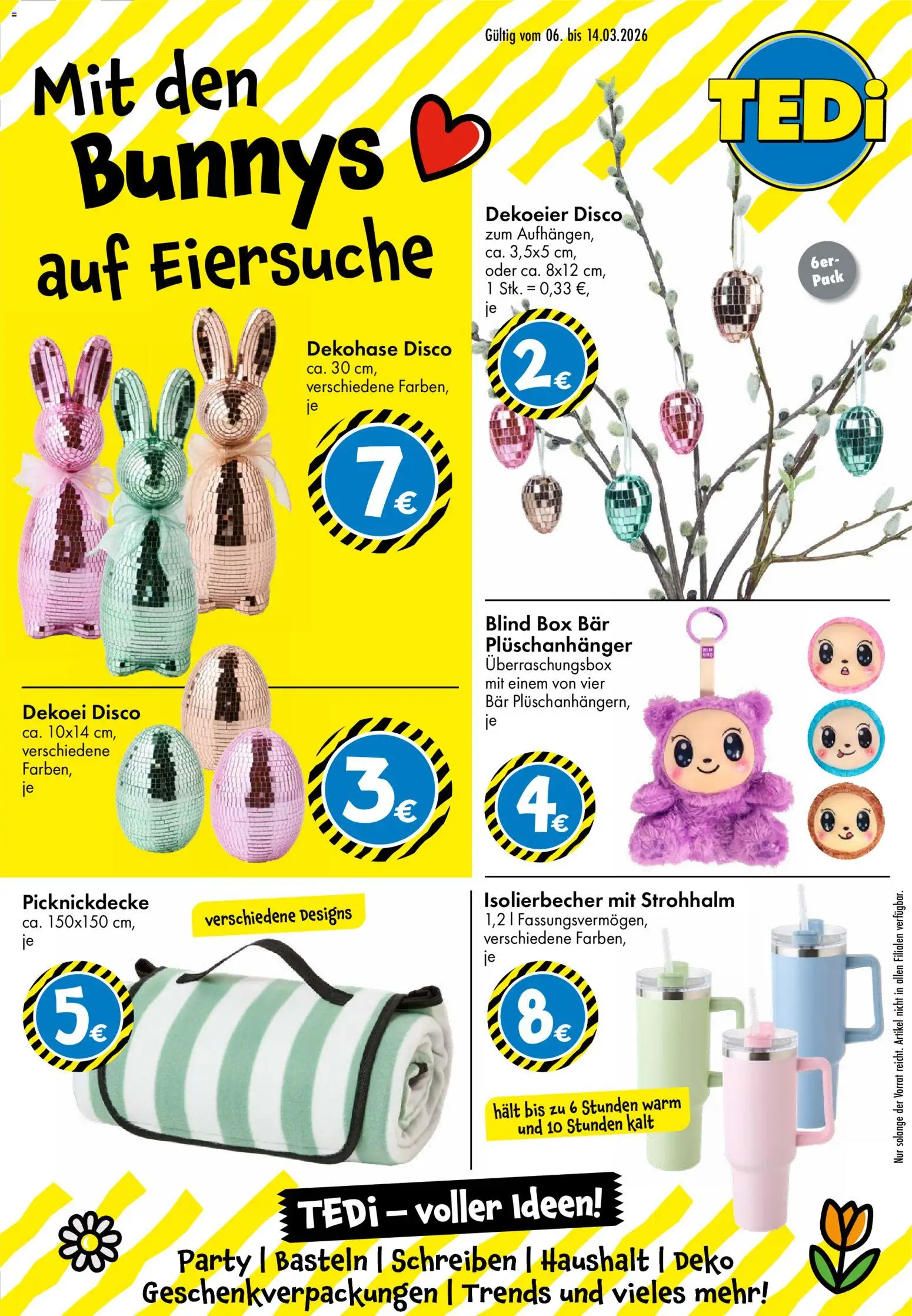 TEDi Prospekt 	 – gültig ab 06.03.2026 | Seite: 1 | Produkte: Box