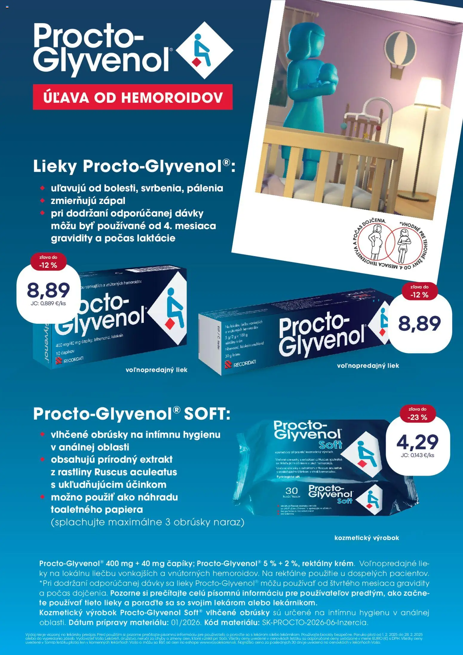 Nové Vaša lekáreň akcie – leták je platný od 01.02.2026 | Strana: 12 | Produkty: Krém