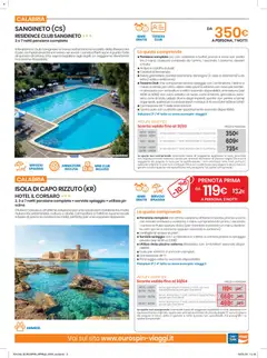 Anteprima del volantino Eurospin volantino Viaggi Sud valido a partire dal 02.04.2026 | Pagina: 9 | Prodotti: Sdraio, Letto, Tavolo, Sedia