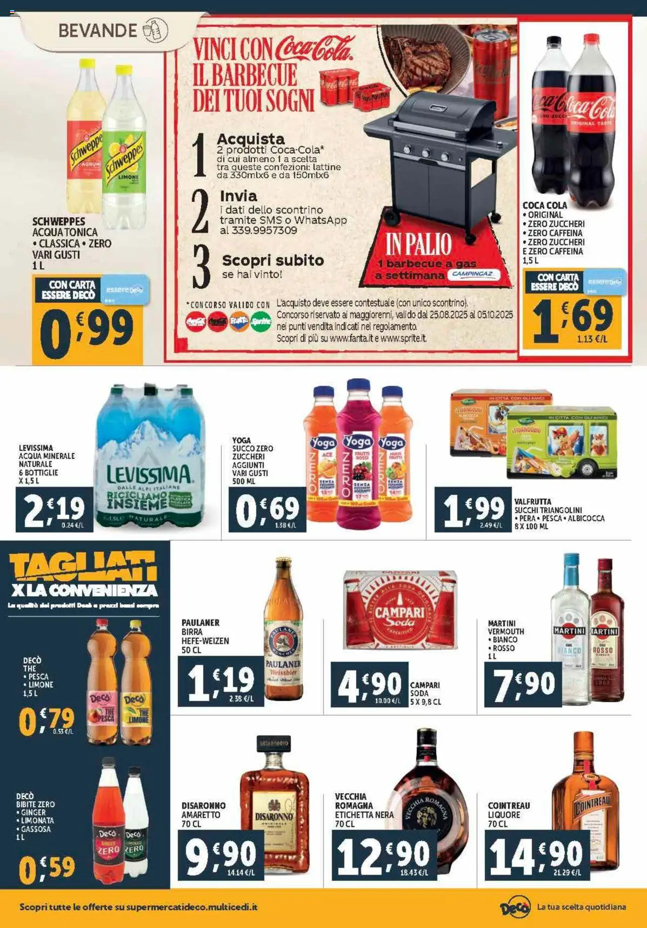 Volantino Decò del 12.09.2025 | Pagina: 16 | Prodotti: Succo, Limone, Agrumi, Acqua minerale