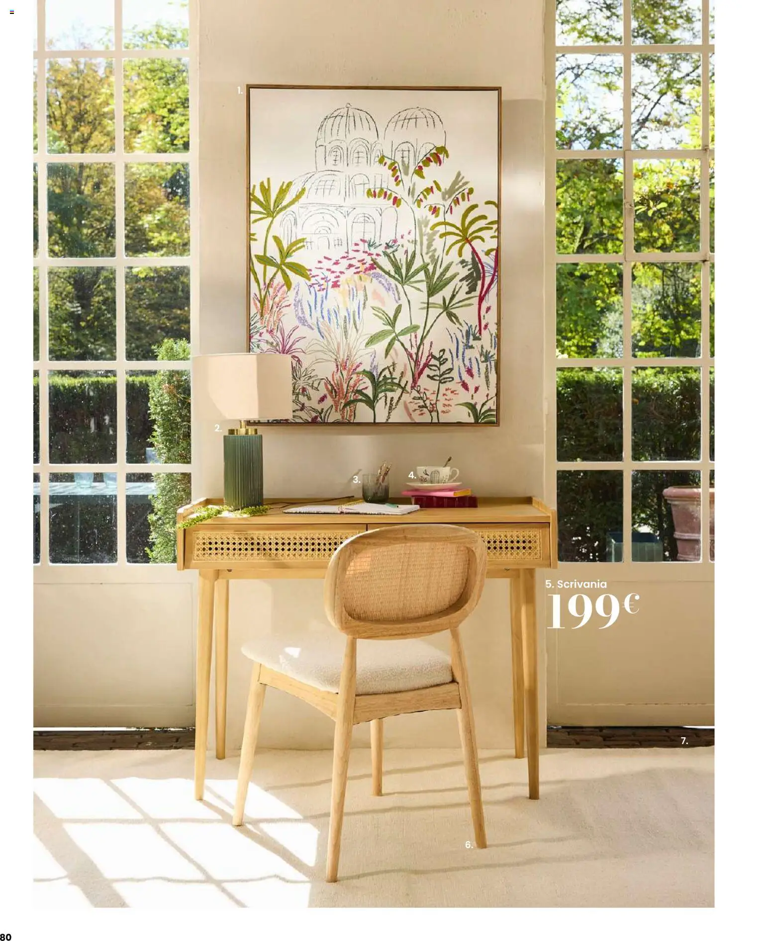 Volantino Maisons du Monde del 12.02.2026 | Pagina: 80 | Prodotti: Scrivania