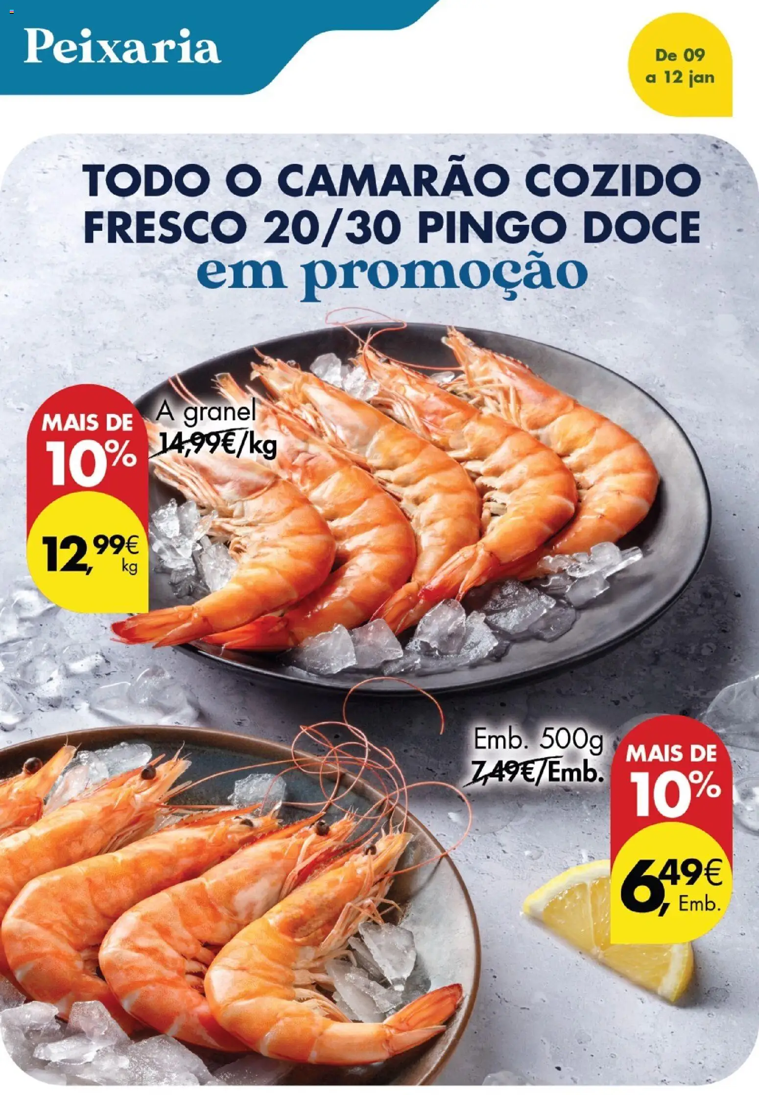 Pingo Doce Poupe este Fim de Semana │ válido de 09.01.2026 | Página: 4 | Produtos: Camarão