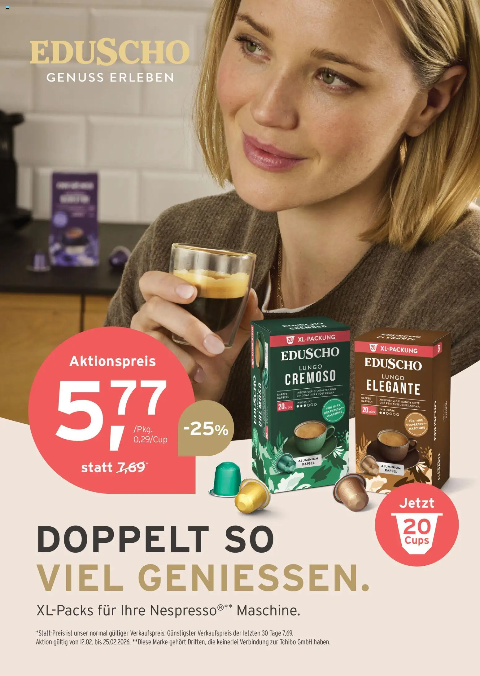 Tchibo Eduscho Tchibo Magazin gültig ab 18.02.2026 | Seite: 18 | Produkte: Kaffee