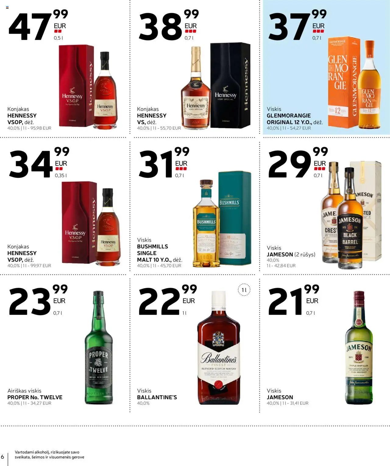Rimi akcijos nuo 21.10.2025 | Puslapis: 6 | Prekių: Viskis
