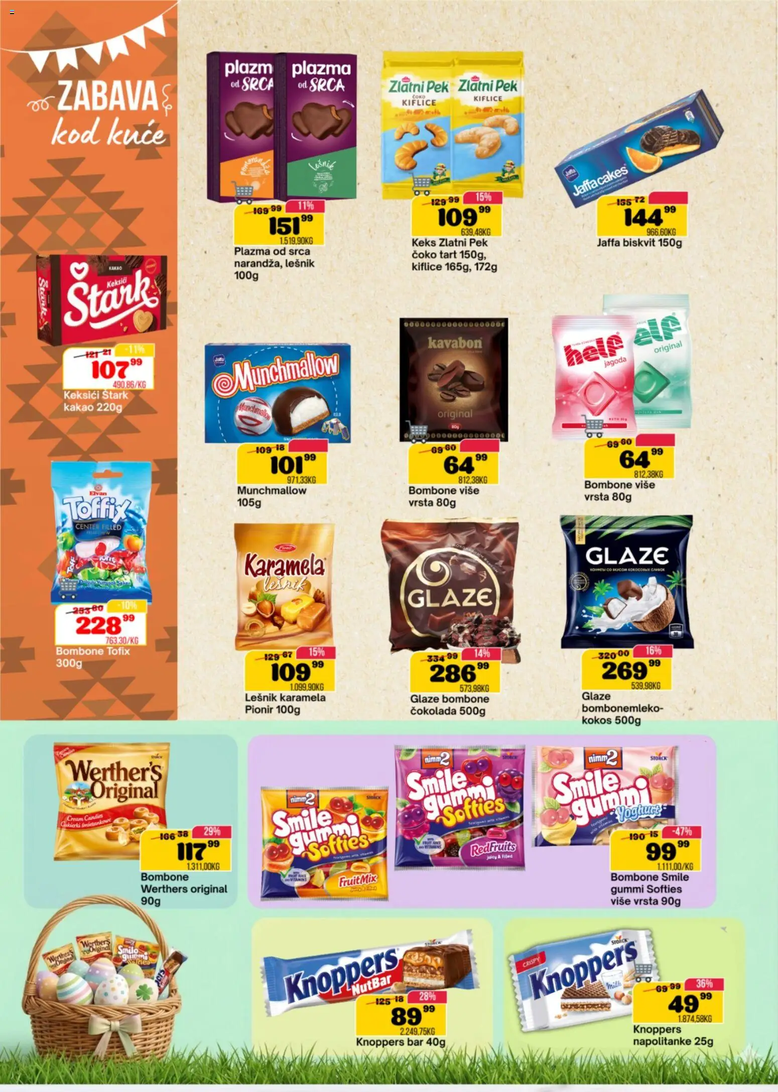 Senta Promet katalog - važi od 08.04.2026 | Strana: 10 | Proizvode: Munchmallow, Plazma, Jagoda, Lešnik