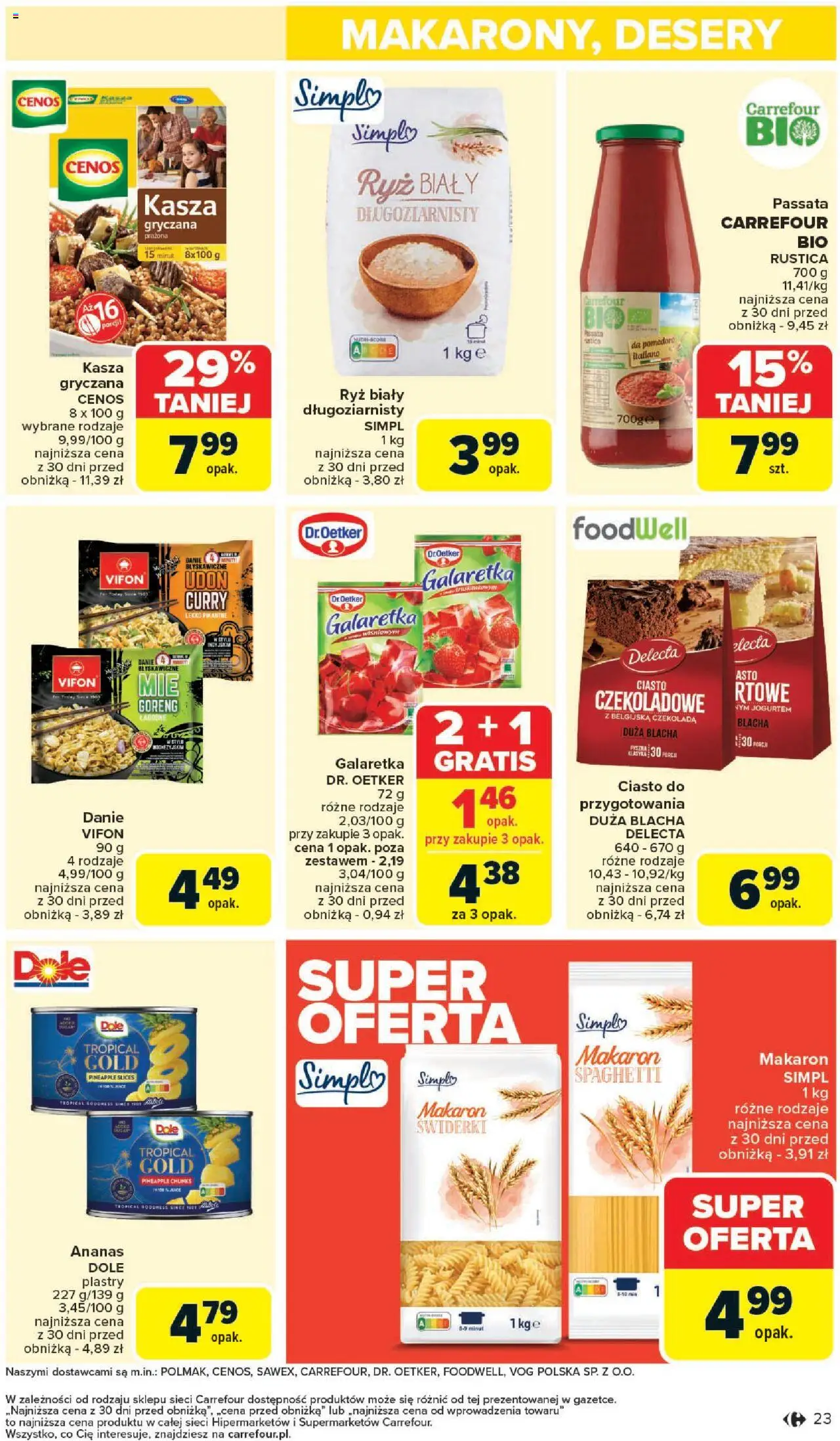 Carrefour Gazetka od 09.06.2025 | Strona: 25 | Produkty: Kasza, Curry, Ciasto, Czekolada