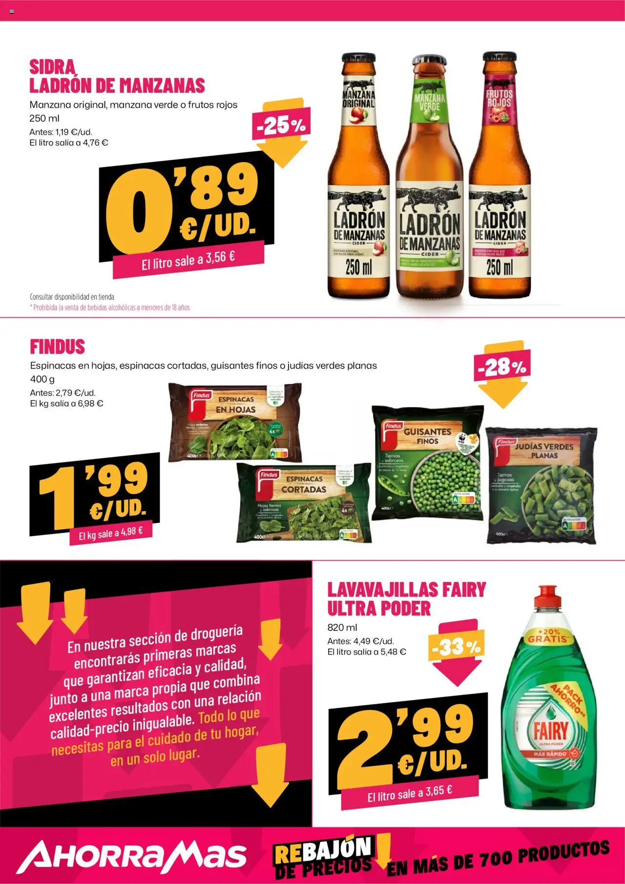 AhorraMas folleto │ válido desde el 11.09.2025 | Página: 15 | Productos: Manzanas, Πορσελάνη, Manzana, Lavavajillas