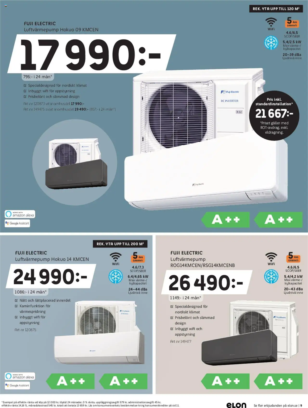 Elon reklamblad aktuell från 08.09.2025 | Sida: 9 | Produkter: Galler, Wifi