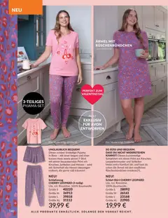 AVON Katalog Februar 2026 ab 01.02.2026 gültig | Seite: 140 | Produkte: Hose, Pyjama