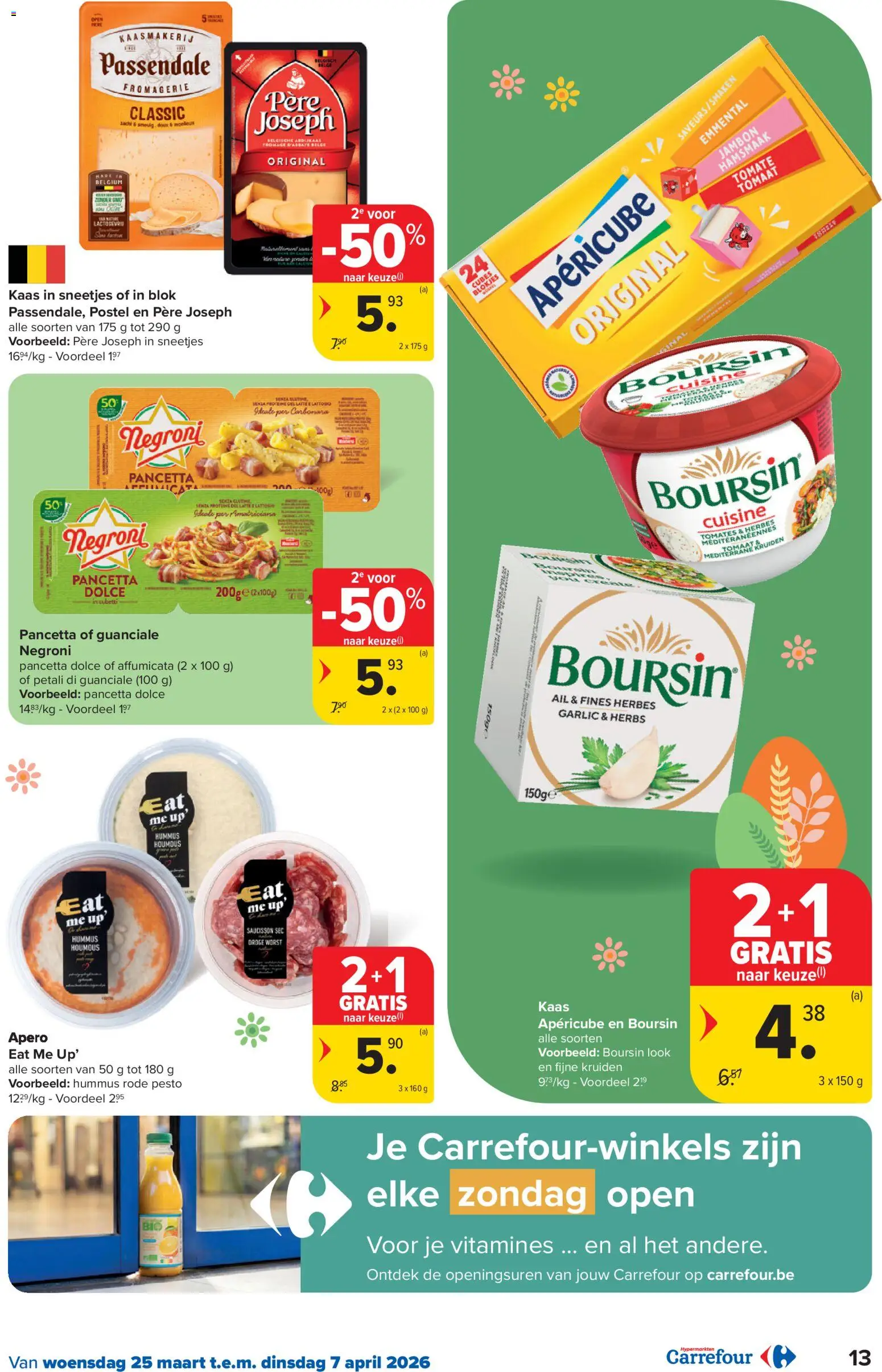 Nieuwe » Carrefour folder van 25/03/2026 🤩  « is er! Ontdek geweldige aanbiedingen en bespaar. | Belgium
