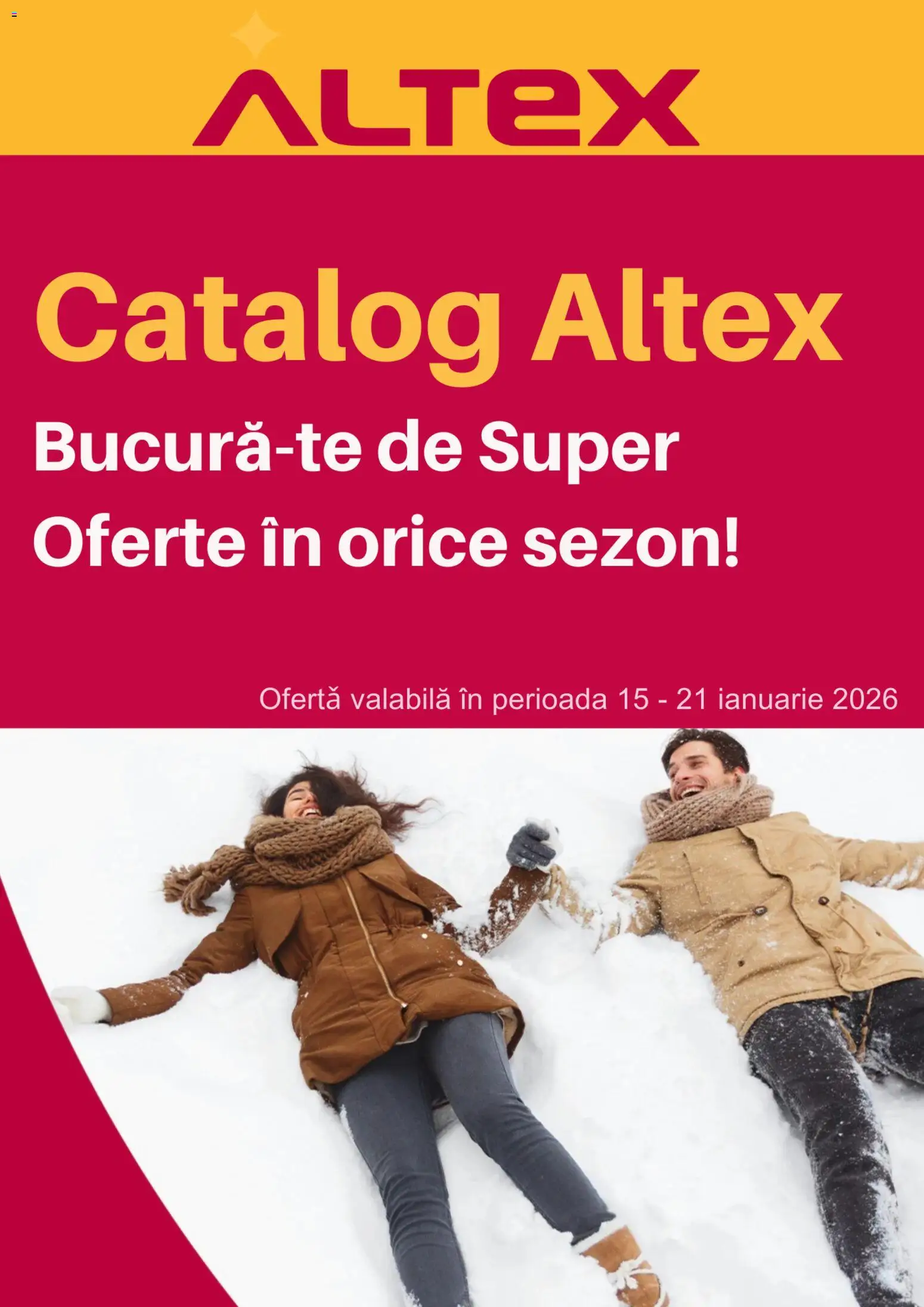 Noul catalog Altex – valabil de la 15.01.2026 | Pagină: 1
