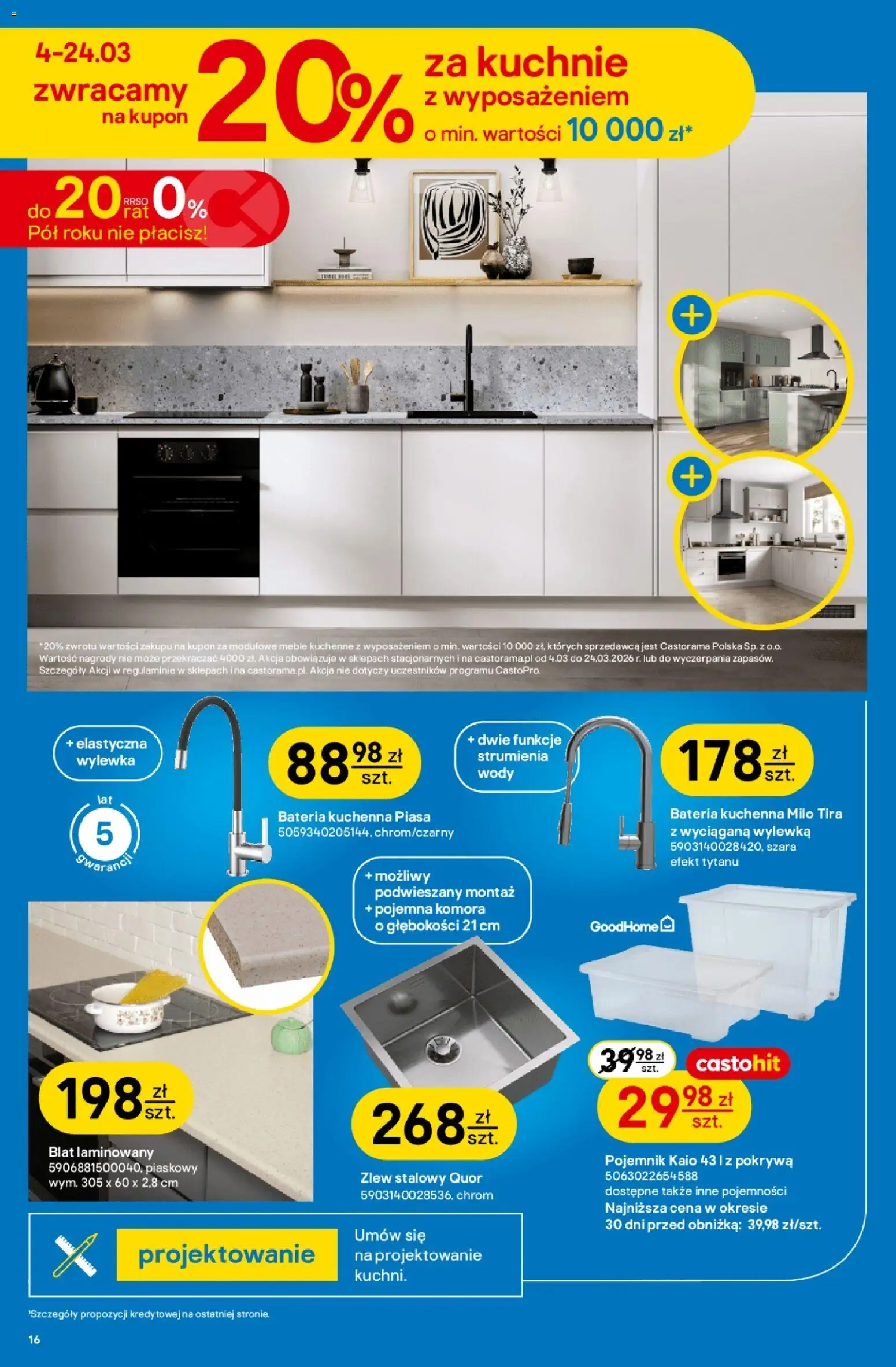 Castorama gazetka od 04.03.2026 | Strona: 16 | Produkty: Bateria