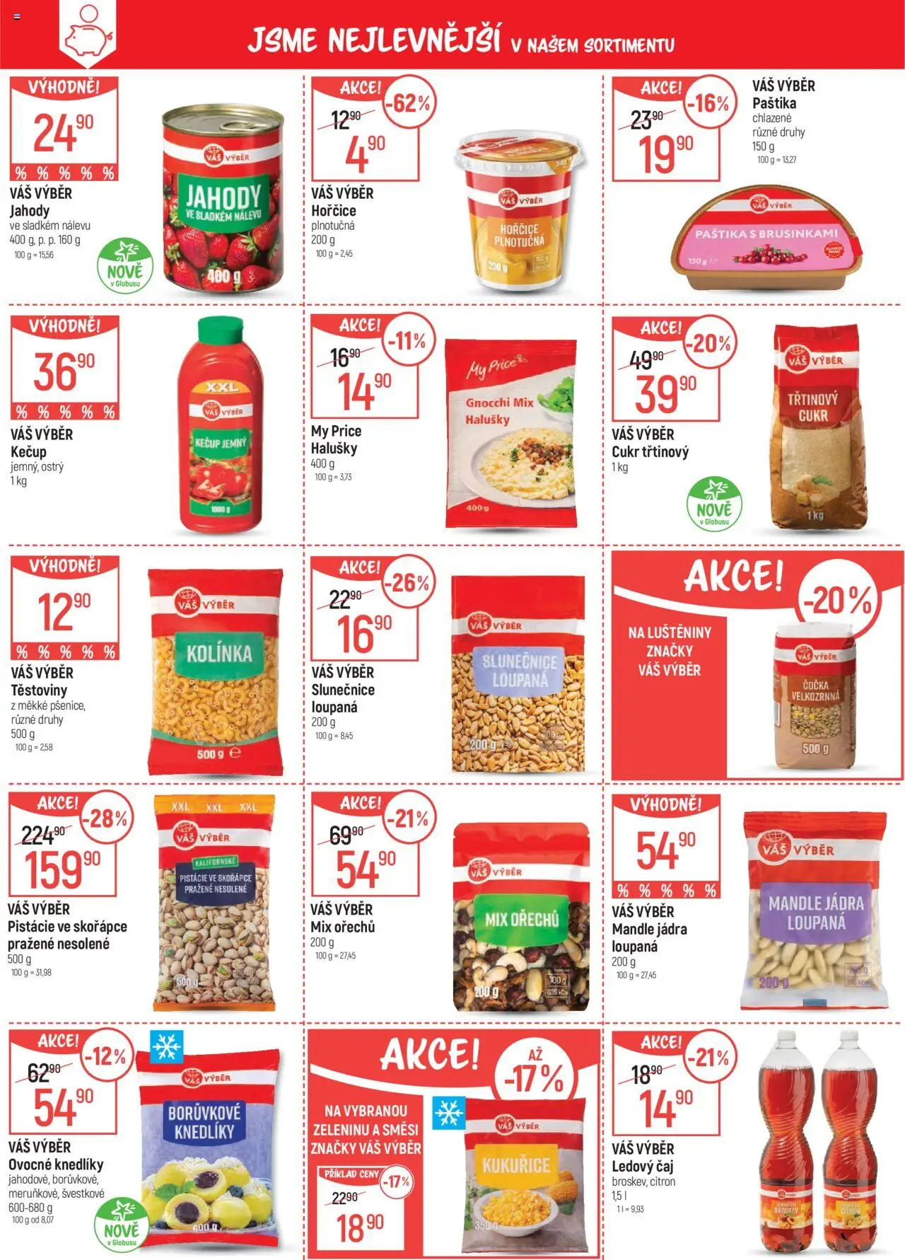 Globus leták - České Budějovice od 20.08.2025 | Strana: 4 | Produkty: Kečup, Hořčice, Citron, Cukr