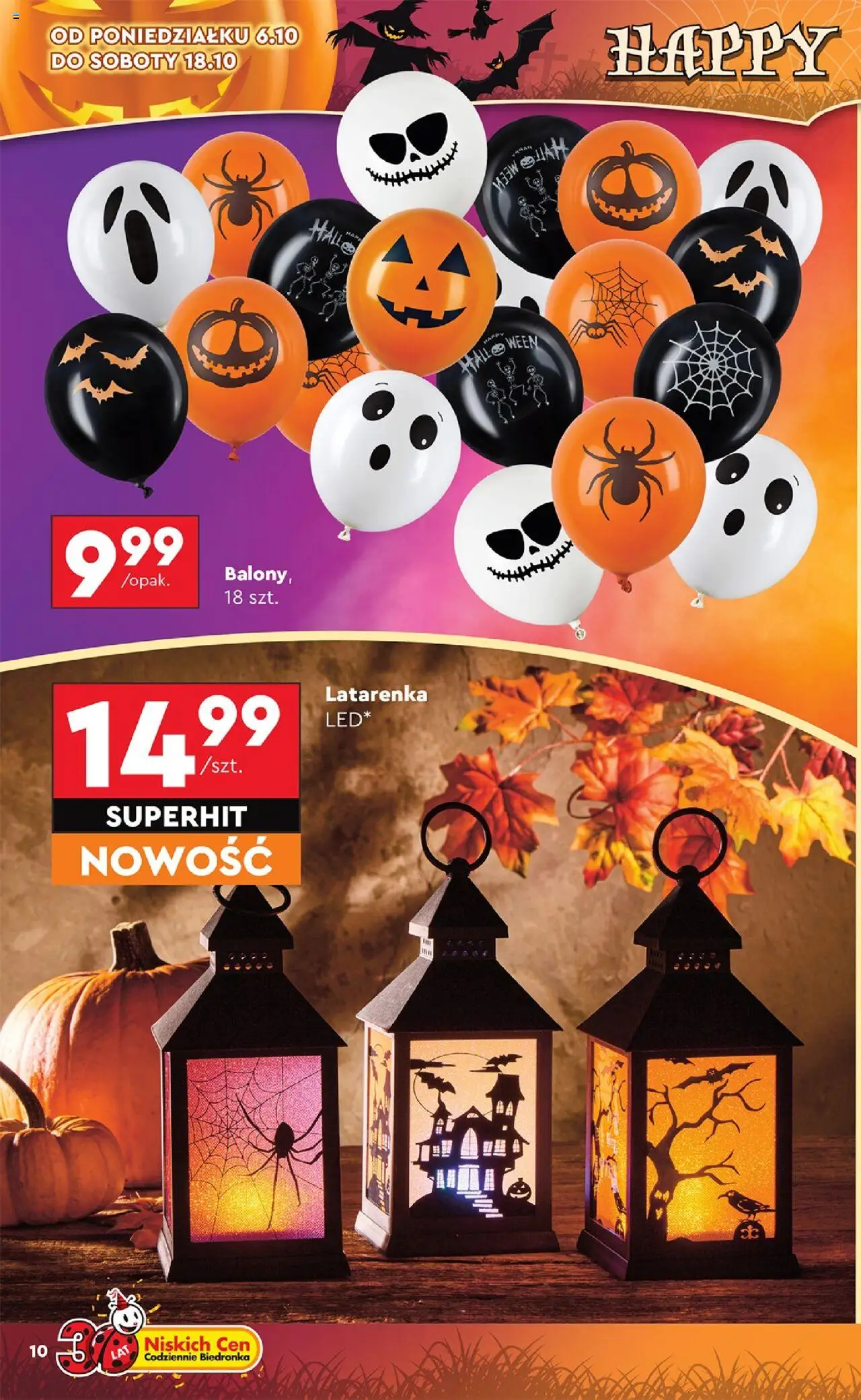 Biedronka gazetka - Hity i inspiracje od 06.10.2025 | Strona: 10