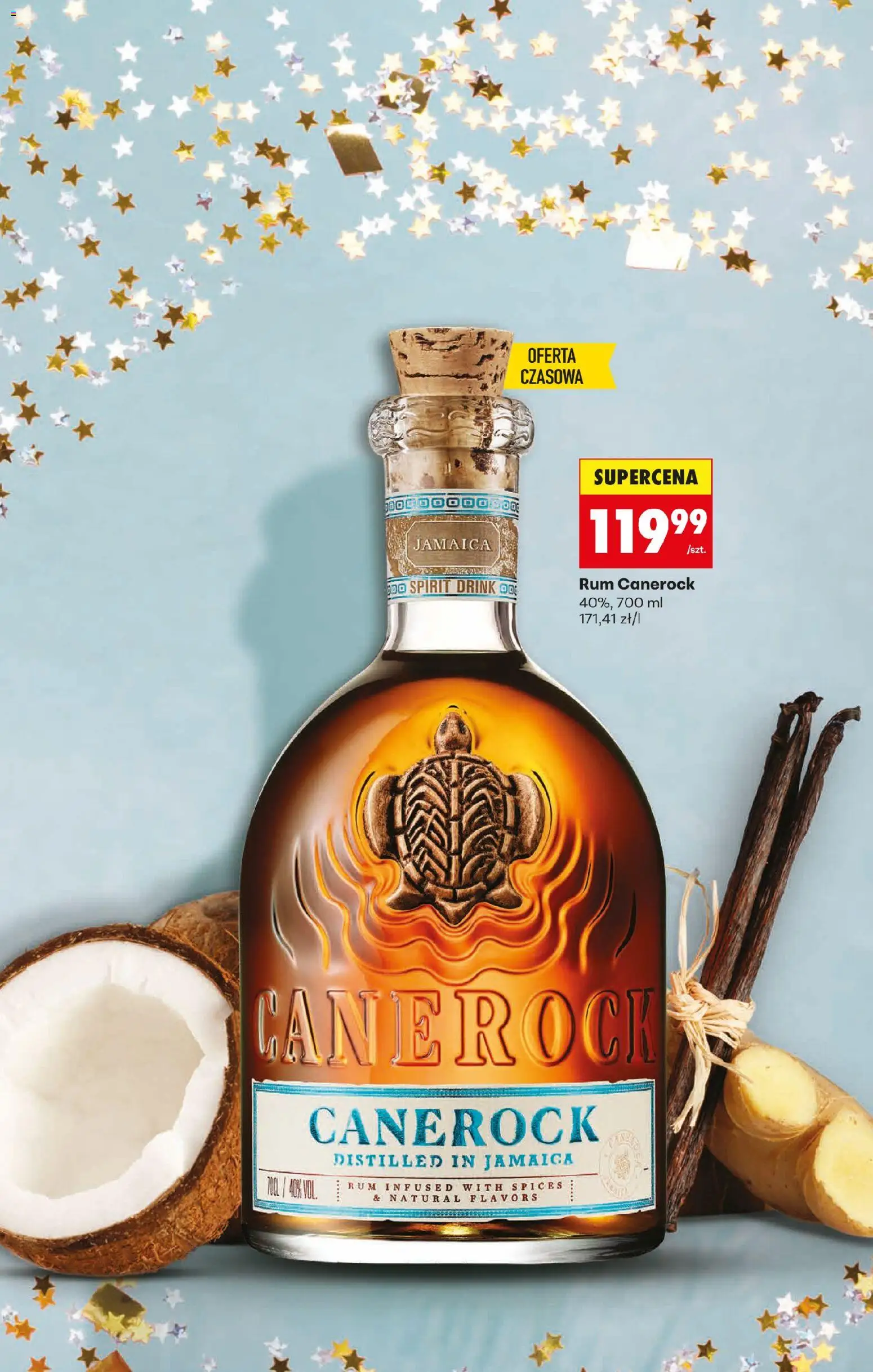 Biedronka gazetka - Czas na toast od 27.12.2025 | Strona: 45 | Produkty: Rum