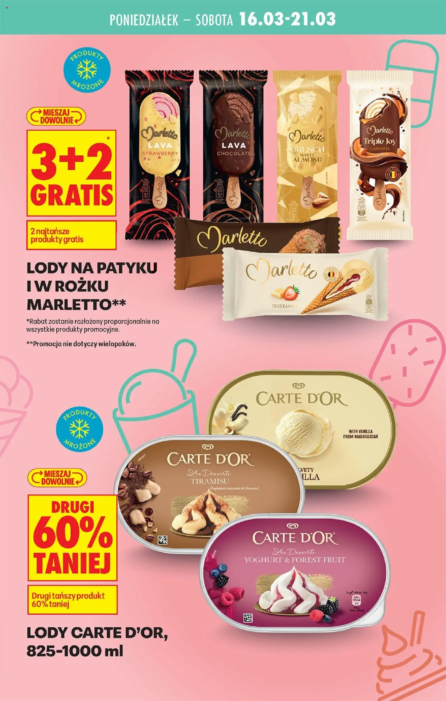 Biedronka gazetka - Lodowe szalenstwo od 16.03.2026 | Strona: 3