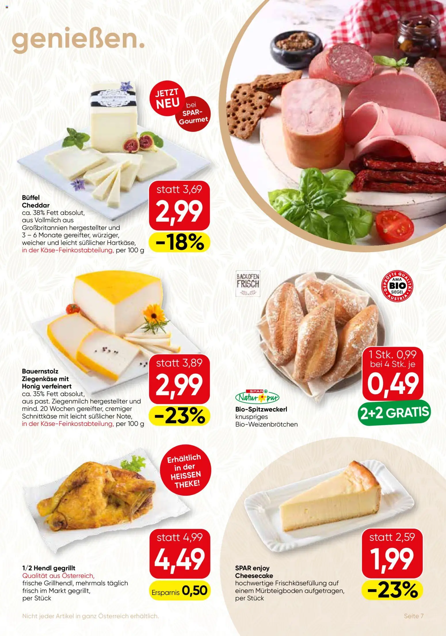 SPAR Gourmet Flugblatt gültig ab 29.01.2026 | Seite: 7