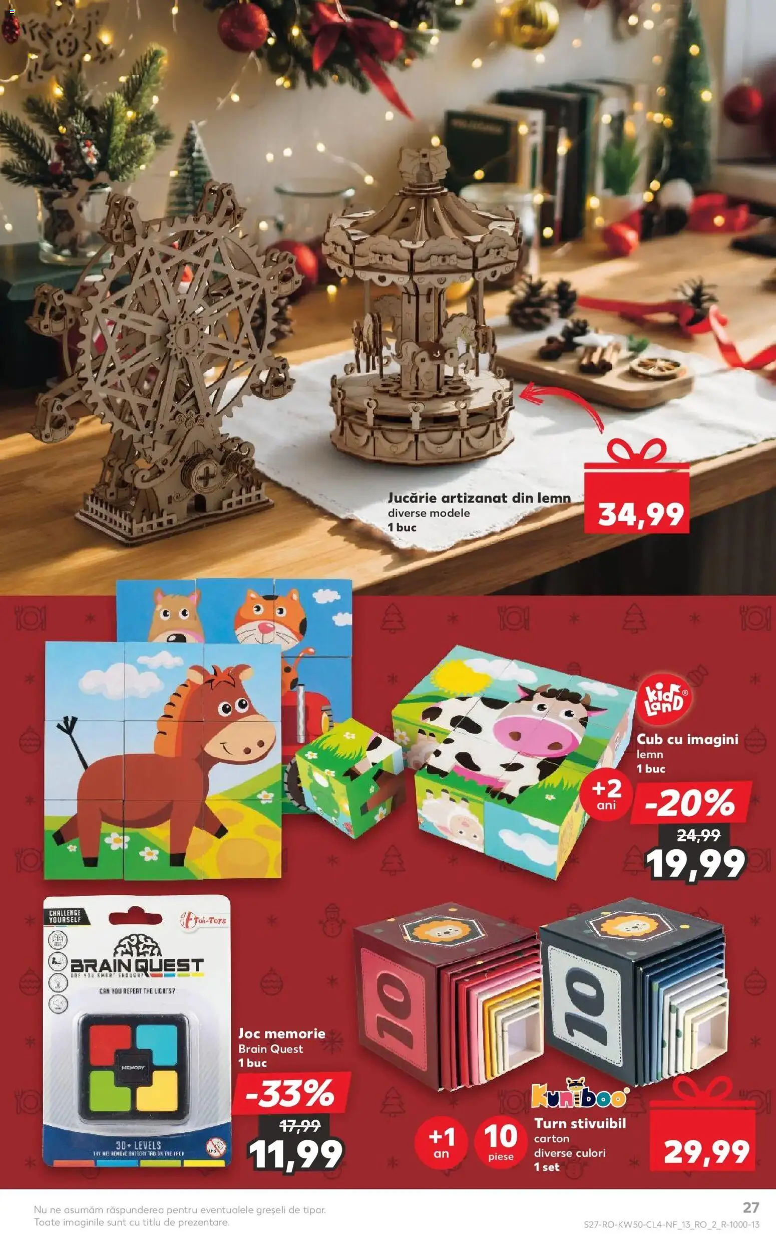 Noul catalog Kaufland – valabil de la 10.12.2025 | Pagină: 27 | Produse: Memorie, Joc
