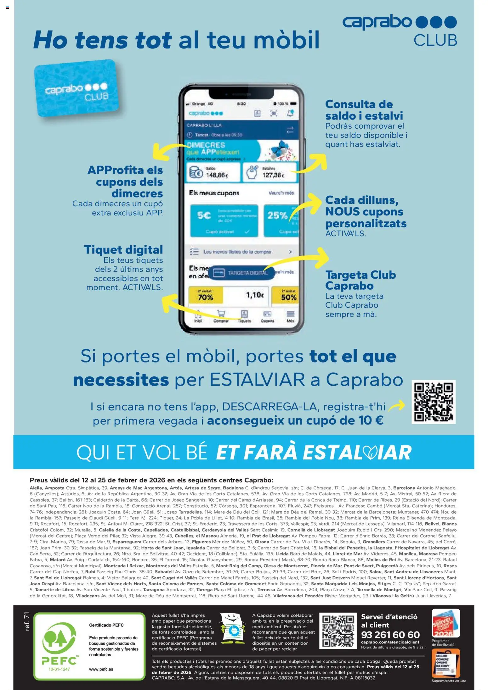 Caprabo - Estalvia des de la primera unitat │ válido desde el 12.02.2026 | Página: 8