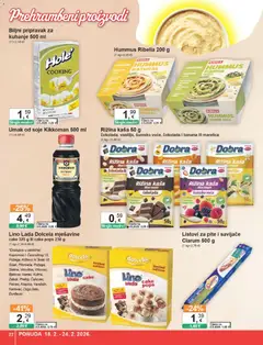 Katalog KTC - Pregled kataloga iz trgovine KTC, vrijedi od 18.02.2026 | Stranica: 22 | Proizvodi: Šumsko voće, Lino Lada, Čokolada, Umak