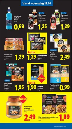 High protein pannenkoeken mix, In verschillende varianten 150 g - Voorbeeld van een folder van Lidl, geldig van 13.04.2026 | Pagina: 31 | Producten: Koffie, Édességek, Kwark, Pannenkoeken