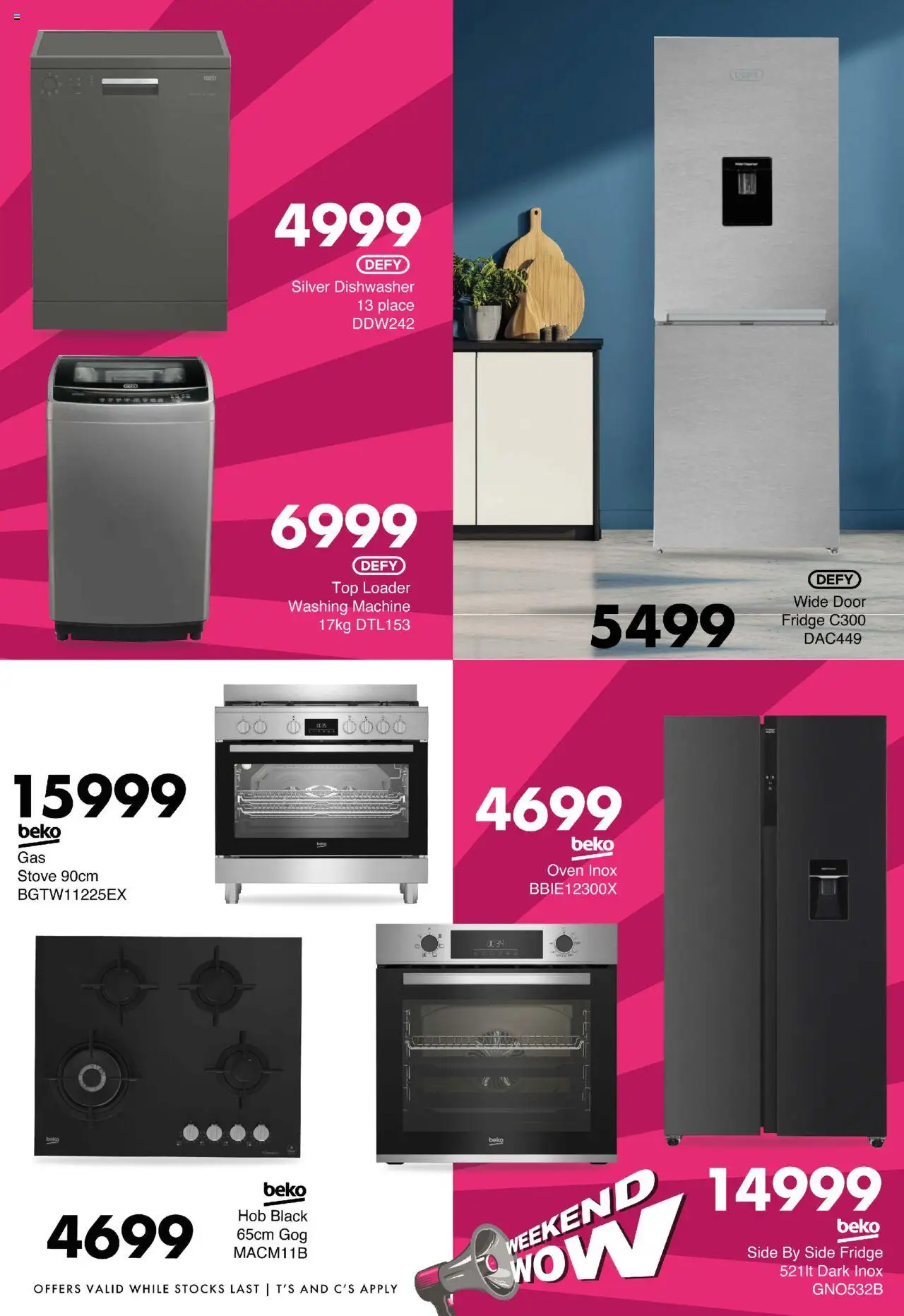 New Save catalogue – valid from 12.09.2025 | Page: 14 | Products: Oven, Hob, Stove, Dishwasher