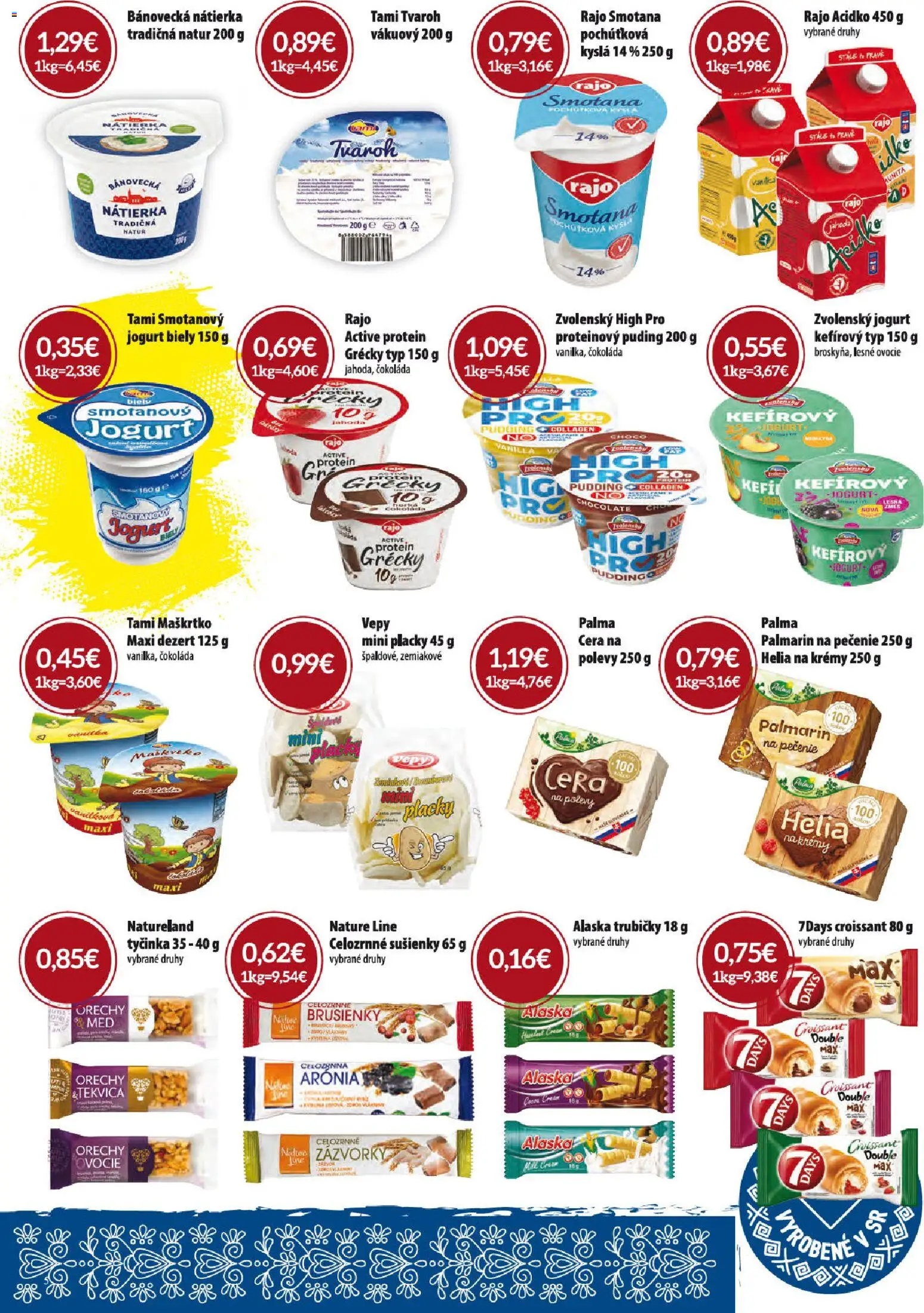 Nové CBA Verex akcie – leták je platný od 06.11.2025 | Strana: 5 | Produkty: Croissant, Proteínový puding, Protein, Acidko