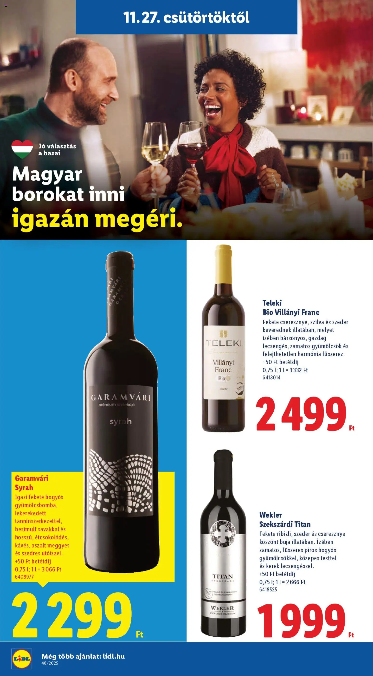 Lidl akciós ujság - amely érvényes a következő dátumtól: 27.11.2025 | Oldal: 26 | Termékek: Cseresznye, Szeder, Szilva