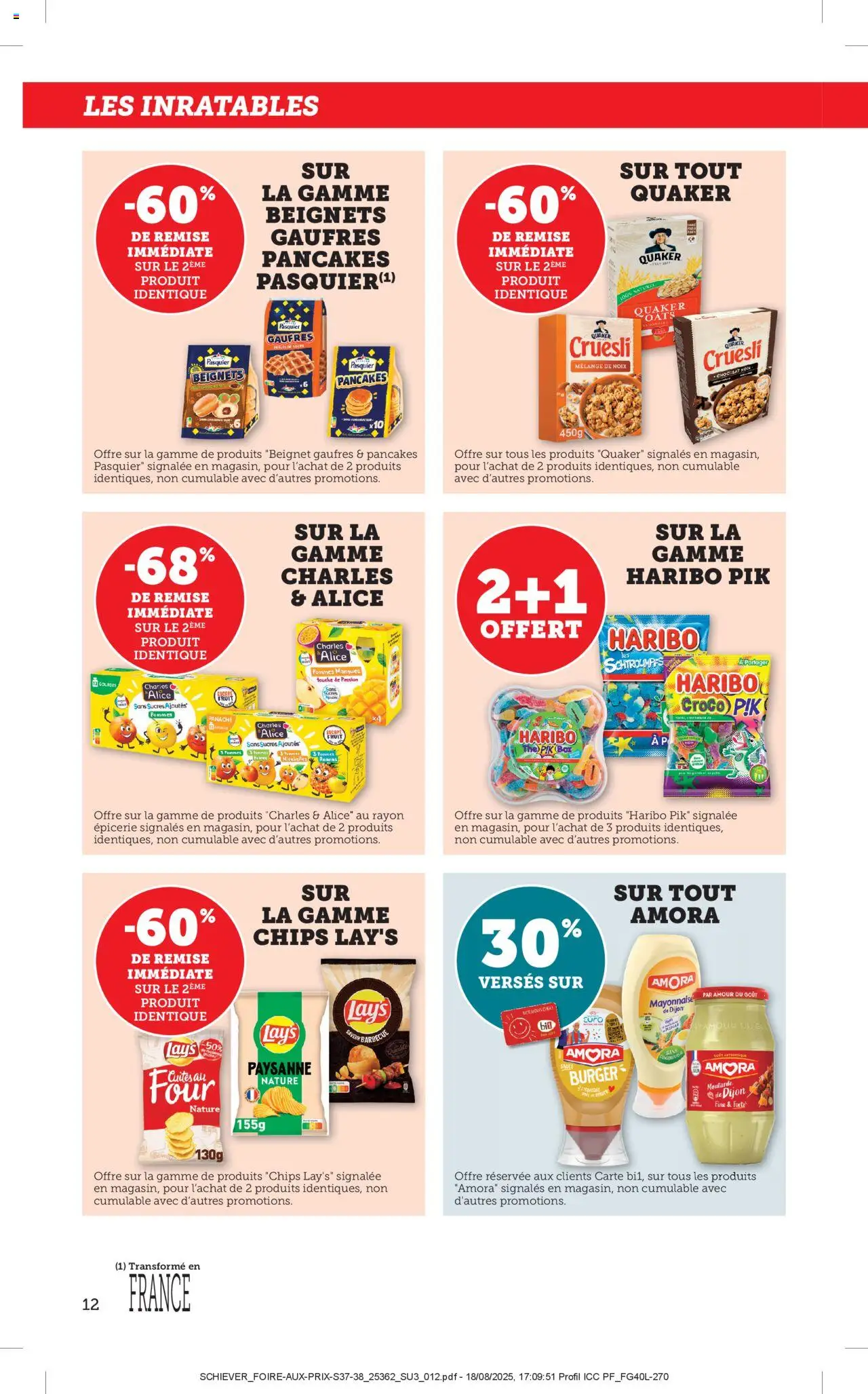  | Page: 12 | Produits: Pommes, Thé, Ananas, Chips