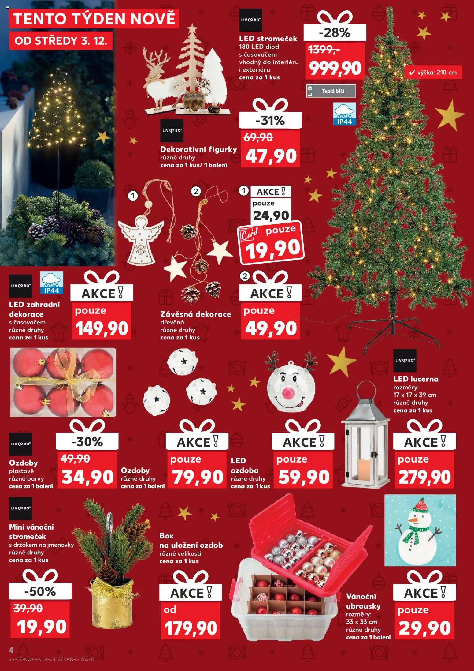 Kaufland leták - Praha 8 od 03.12.2025 | Strana: 4