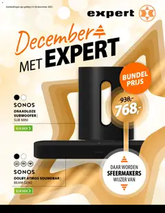Expert - December met Expert - Voorbeeld van een folder van Expert, geldig van 22.12.2025