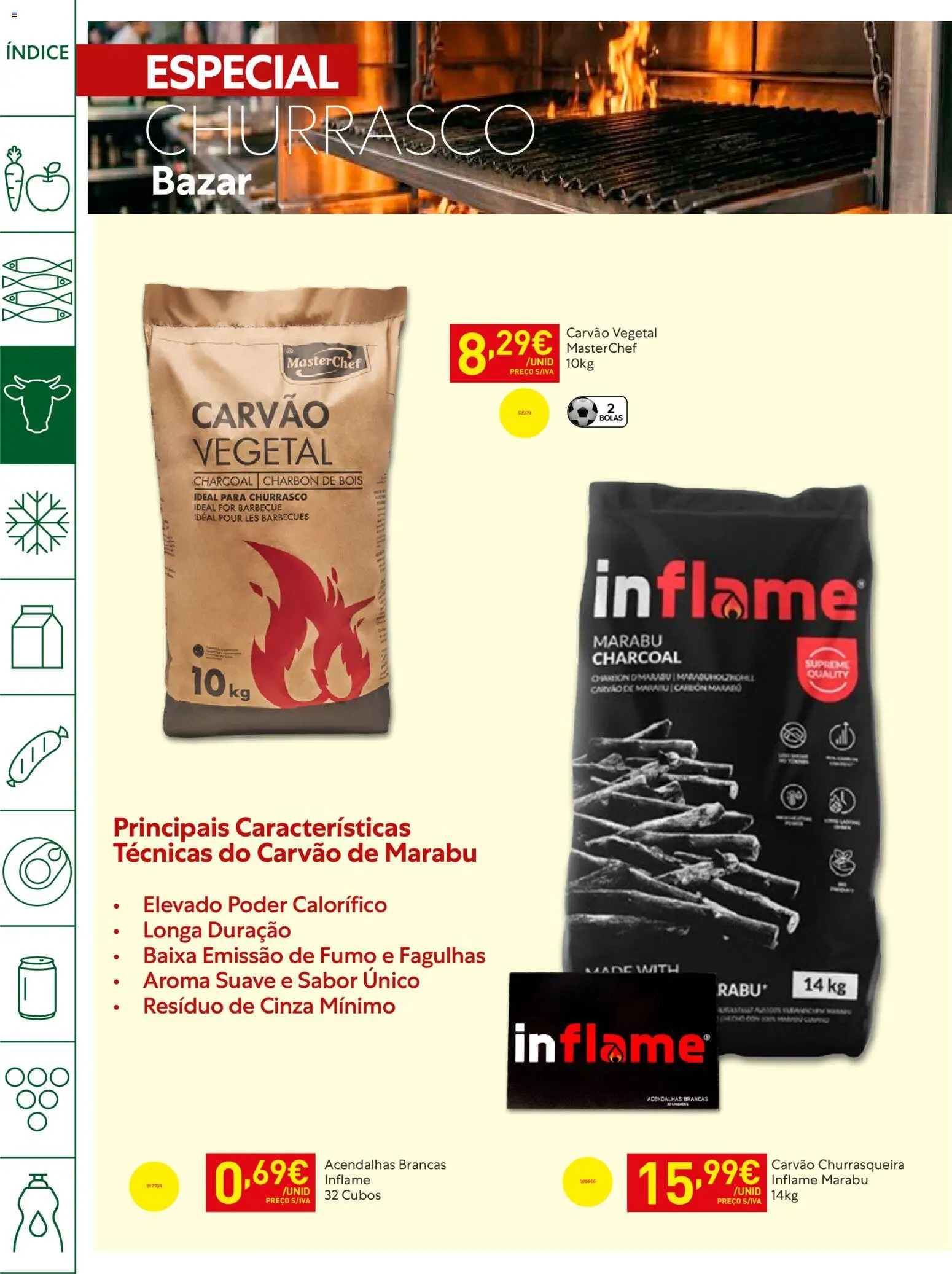 Recheio Horeca │ válido de 21.04.2026 | Página: 12 | Produtos: Carvão vegetal