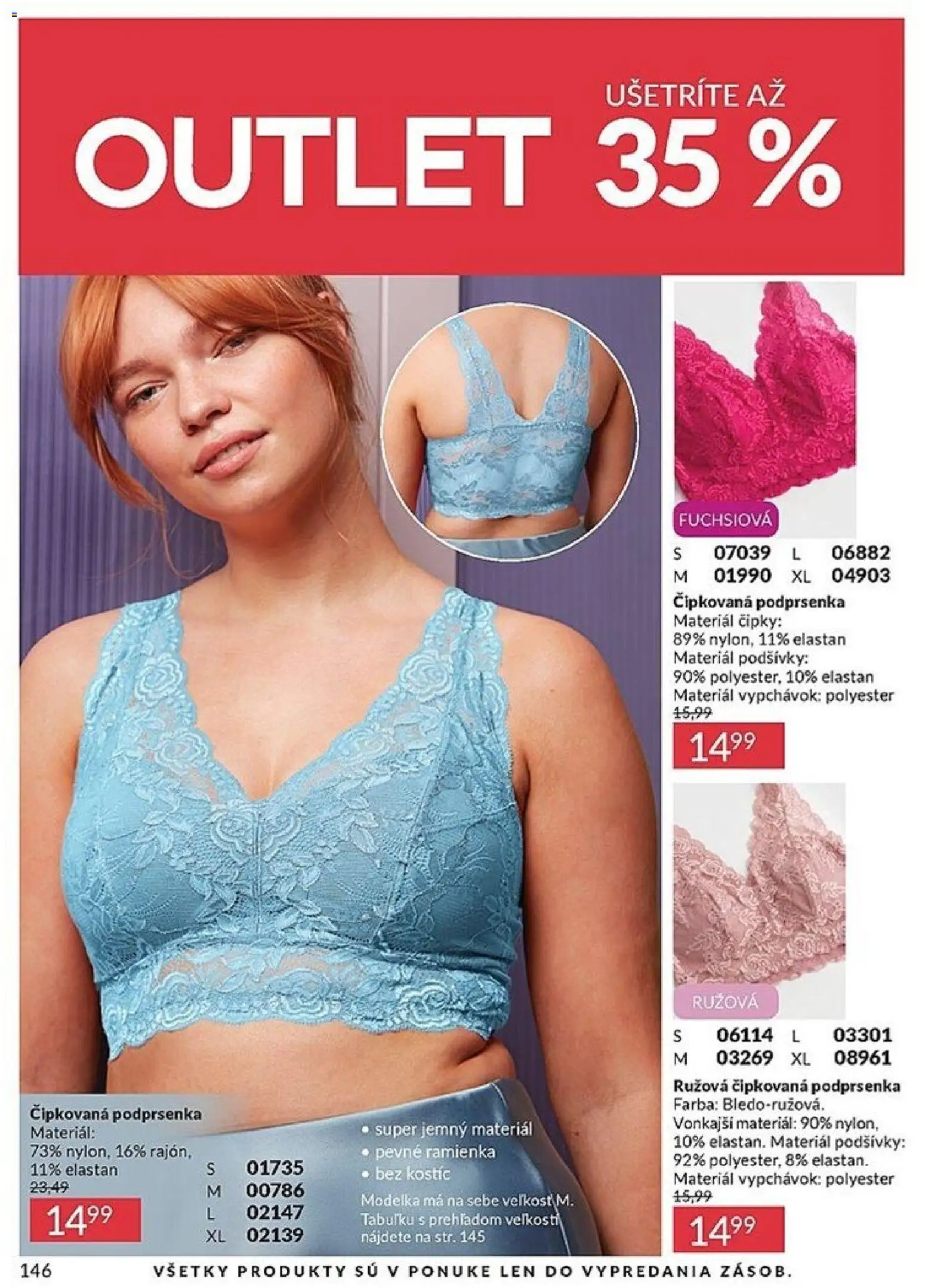 Nové Avon akcie – leták je platný od 01.01.2026 | Strana: 146 | Produkty: Podprsenka