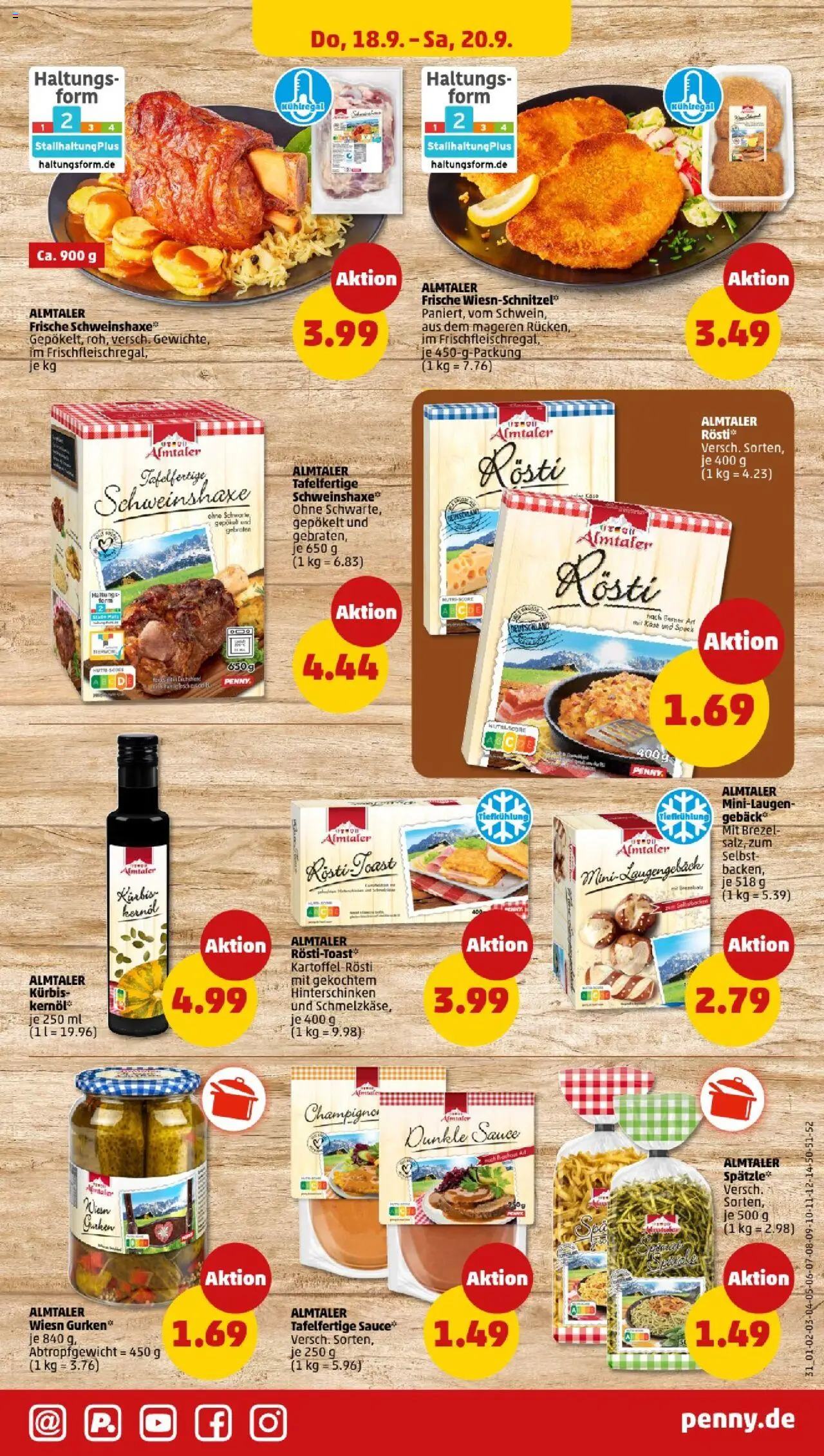 Penny - Berlin – gültig ab 15.09.2025 | Seite: 33 | Produkte: Käse, Kürbis, Gurken