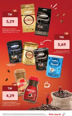 Rimi leidinys galioja nuo 21.10.2025 | Puslapis: 21 | Prekių: Tirpioji kava, Kava